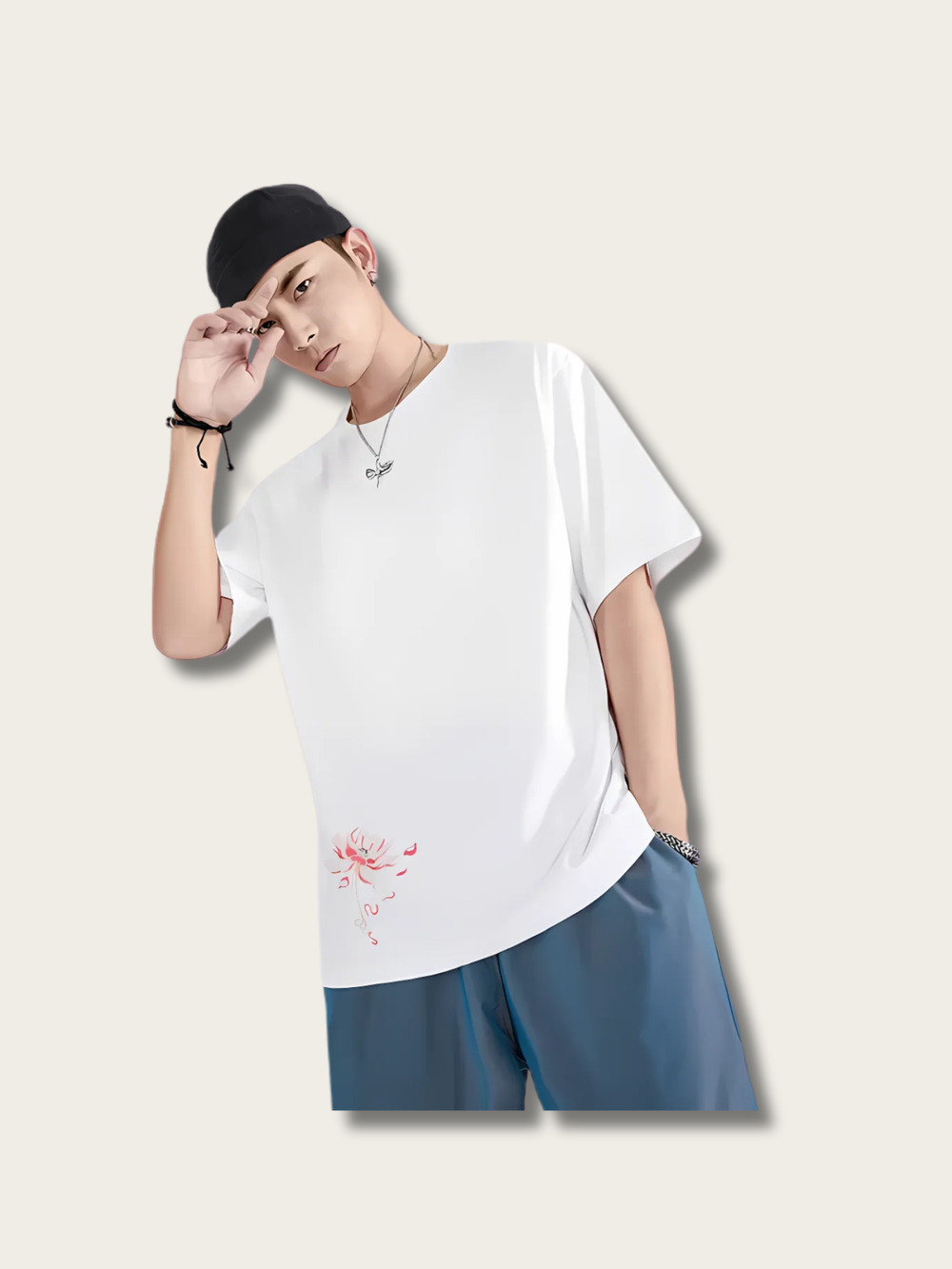 Phoenix Whisper Ink Japanese T Shirt - Large