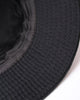 Close-up of the underside of the wide brim