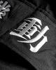 Close-up of the white 機動 kanji embroidered on the cargo pocket flap