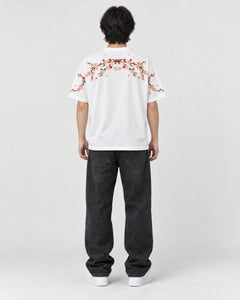 Plum Blossom Embroidered T-Shirt