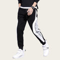 Comfort Fit Joggers with Side Color Block