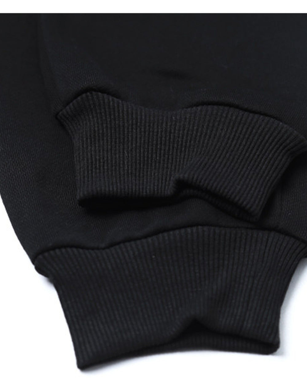 Close-up of the ribbed ankle cuff
